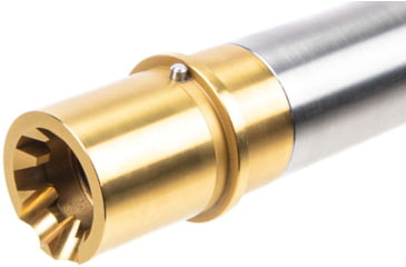 Image of Rainier Arms Ultramatch MOD2 .308 .875GB Barrel, 18in Polished, 1-10 Twist, 5/8x24, Silver, Medium, RAB-UM2-308-18-R-875-FF-POL