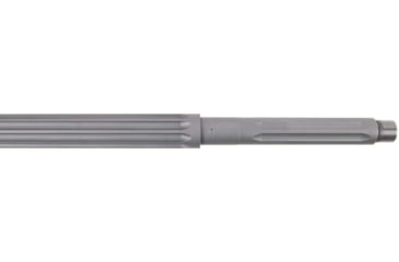 Image of Rainier Arms Ultramatch MOD2 6.5 Creedmoor Barrel, 18in Satin, 1-8 Twist, 5/8x24, Silver, Medium, RAB-UM2-65CM-18-R-FF-SAT