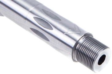 Image of Rainier Arms Ultramatch MOD2 6.5 Grendel Barrel, 12.5in Polished, 1-8 Twist, 5/8x24, Silver, Small, RAB-UM2-65G-125-M-FF-POL