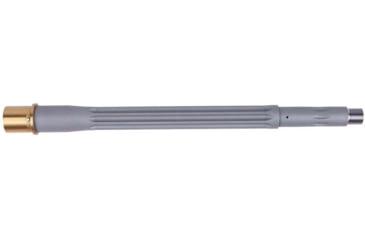 Image of Rainier Arms Ultramatch MOD2 6.5 Grendel Barrel, 12.5in Satin, 1-8 Twist, 5/8x24, Silver, Small, RAB-UM2-65G-125-M-FF-SAT