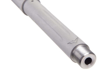 Image of Rainier Arms Ultramatch MOD2 6.5 Grendel Barrel, 18in Satin, 1-8 Twist, 5/8x24, Silver, Medium, RAB-UM2-65G-18-R-FF-SAT