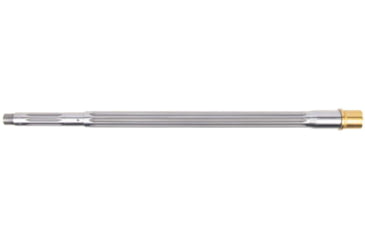 Image of Rainier Arms UltraMatch MOD2 6mm ARC Rifle Barrel, 18in Polished, 1-7 Twist, 5/8x24, Silver, Medium, RAB-UM2-6ARC-18-R1-FF-POL