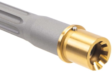 Image of Rainier Arms UltraMatch MOD2 6mm ARC Rifle Barrel, 18in Satin, 1-7 Twist, 5/8x24, Silver, Medium, RAB-UM2-6ARC-18-R1-FF-SAT