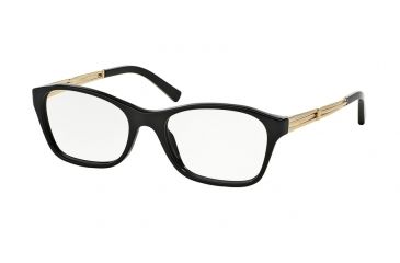 Image of Ralph Lauren DECO EVOLUTION RL6109 Single Vision Prescription Eyeglasses 5001-54 - Black Frame