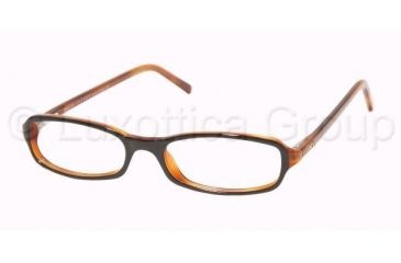 Image of Ralph Lauren RL 6017 Eyeglasses w/ Top Brown/Havana Frame w/Non-Rx 49 mm Diameter Lenses, 5030-4916