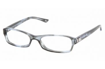 Image of Ralph Lauren RL6036 Bifocal Eyeglasses - Azure Striped Transpar Demo Lens Frame / 51 mm Prescription Lenses, 5148-5116