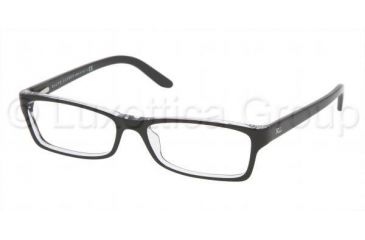 Image of Ralph Lauren RL6049 Bifocal Eyeglasses Black - Transparent Frame / 51 mm Prescription Lenses, 5011-5115
