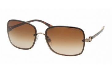Image of Ralph Lauren Bifocal Sunglasses RL7030 with Lined Bi-Focal Rx Prescription Lenses, Select Frame Color / Lens Diameter Shiny Brown Frame / 59 mm Prescription Lenses