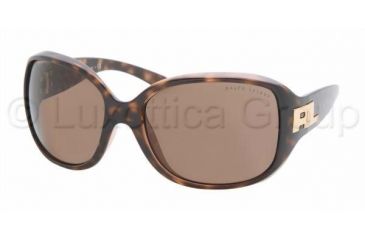 Image of Ralph Lauren Bifocal Sunglasses RL8049 with Lined Bi-Focal Rx Prescription Lenses, Select Frame Color / Lens Diameter Dark Havana Frame / 62 mm Prescription Lenses