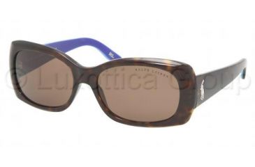 Image of Ralph Lauren RL 8055 Sunglasses Styles - Dark Havana Brown Frame, 500373-5515
