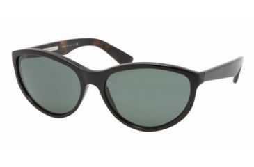 Image of Ralph Lauren RL 8061W Sunglasses, Black Frame / Crystal Green Lenses, 524752 5816