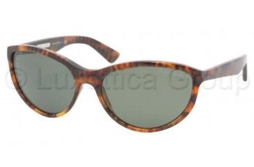 Image of Ralph Lauren RL 8061W Sunglasses, Havana Frame / Crystal Green Lenses, 525052 5816