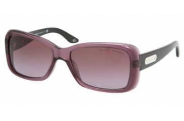 Image of Ralph Lauren RL8066 Bifocal Sunglasses - Violet Transparent Violet Gradient Frame / 55 mm Prescription Lenses, 51588H-5516