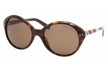 Image of Ralph Lauren RL 8069 Sunglasses Styles - Dark Havana Brown Frame, 500373-5620