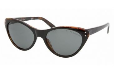 Image of Ralph Lauren RL8070 Progressive Sunglasses - Top Black-Havana Gray Frame / 56 mm Prescription Lenses, 526087-5618