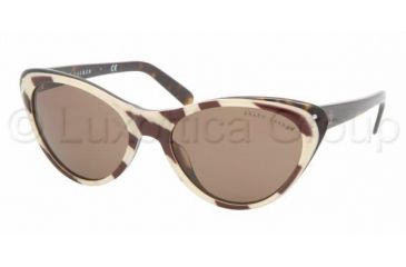 Image of Ralph Lauren RL8070 Progressive Sunglasses - Zebra-Havana Brown Frame / 56 mm Prescription Lenses, 529873-5618