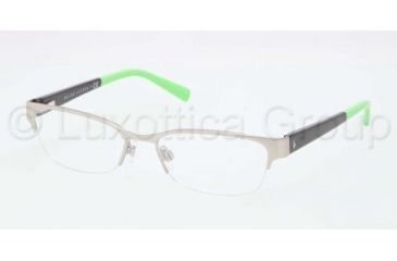 Image of Ralph Lauren RL5078 Progressive Prescription Eyeglasses 9193-5117 - Matte Silver Frame