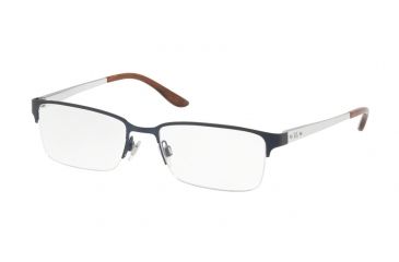 Image of Ralph Lauren RL5089 Bifocal Prescription Eyeglasses 9119-54 - Matte Blue Frame