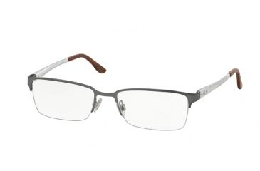 Image of Ralph Lauren RL5089 Bifocal Prescription Eyeglasses 9282-54 - Semi Shiny Gunmetal Frame