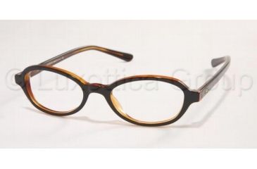 Image of Ralph Lauren RL6009 Progressive Prescription Eyeglasses 5030-4617 - Top Brown/Havana 