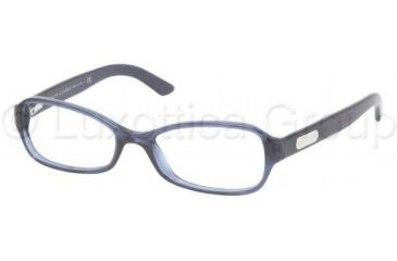 Image of Ralph Lauren RL6082 Bifocal Prescription Eyeglasses 5276-5016 - Blue Sea Transparent Frame
