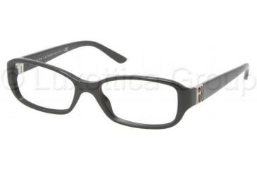 Image of Ralph Lauren RL6085 Single Vision Prescription Eyeglasses 5001-5216 - Black Frame