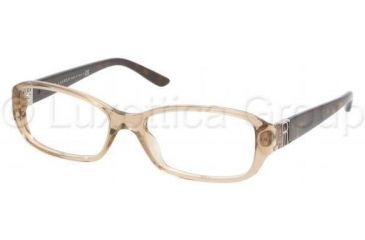 Image of Ralph Lauren RL6085 Single Vision Prescription Eyeglasses 5217-5216 - Mud Transparent Frame