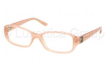 Image of Ralph Lauren RL6085 Single Vision Prescription Eyeglasses 5333-5216 - Milky Peach Frame, Demo Lens Lenses