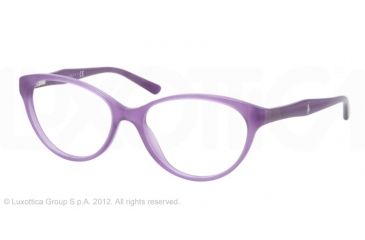 Image of Ralph Lauren RL6093 Bifocal Prescription Eyeglasses 5337-54 - Violet Opal Frame, Demo Lens Lenses