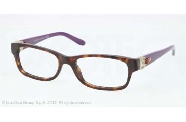 Image of Ralph Lauren RL6106Q Bifocal Prescription Eyeglasses 5003-51 - Dark Havana Frame, Demo Lens Lenses