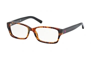 Image of Ralph Lauren RL6117 Eyeglass Frames 5017-53 - Jl Havana Frame