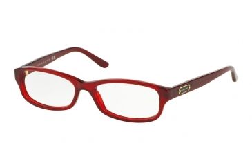 Image of Ralph Lauren RL6130 Eyeglass Frames 5458-51 - Opal Red Frame