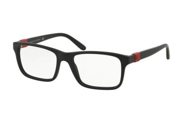 Image of Ralph Lauren RL6131 Bifocal Prescription Eyeglasses 5284-53 - Matte Black Frame
