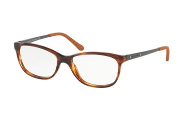 Image of Ralph Lauren RL6135 Eyeglass Frames 5007-54 - Stripped Havana Frame