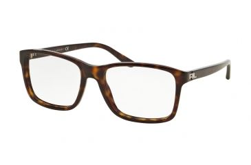Image of Ralph Lauren RL6141 Eyeglass Frames 5003-53 - Dark Havana Frame