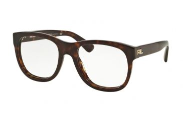 Image of Ralph Lauren RL6143 Eyeglass Frames 5003-56 - Dark Havana Frame