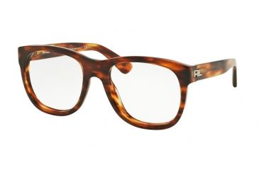 Image of Ralph Lauren RL6143 Eyeglass Frames 5007-56 - Striped Havana Frame