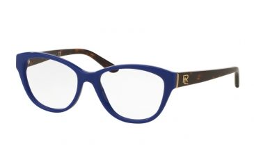 Image of Ralph Lauren RL6145 Eyeglass Frames 5547-54 - Shiny Navy Blue Frame