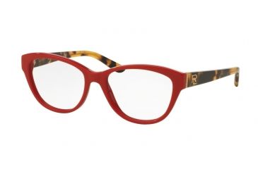 Image of Ralph Lauren RL6145 Eyeglass Frames 5599-52 - Shiny Laque Red Frame