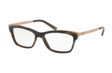 Image of Ralph Lauren RL6165 Eyeglass Frames 5634-52 - Brown Horn Frame