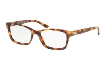 Image of Ralph Lauren RL6169 Eyeglass Frames 5657-53 - Top Trasparent/gold Havana Frame