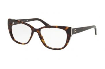 Image of Ralph Lauren RL6171 Eyeglass Frames 5003-52 - Dark Havana Frame