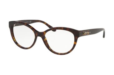 Image of Ralph Lauren RL6177 Eyeglass Frames 5003-52 - Dark Havana Frame