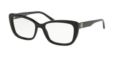 Image of Ralph Lauren RL6178 Prescription Eyeglasses, 53mm, Black, RL6178-5001-53-SV