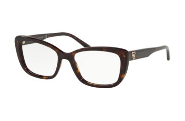 Image of Ralph Lauren RL6178 Prescription Eyeglasses, 53mm, Dark Havana, RL6178-5003-53-SV