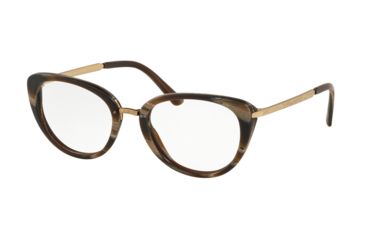Image of Ralph Lauren RL6179 Eyeglass Frames 5727-51 - Dark Horn Vintage Effect