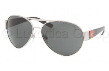 Image of Ralph Lauren RL7032 Sunglasses 900187-6214 - Silver Gray