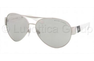 Image of Ralph Lauren RL7032 Sunglasses 90018V-6214 - Silver Mirror Silver