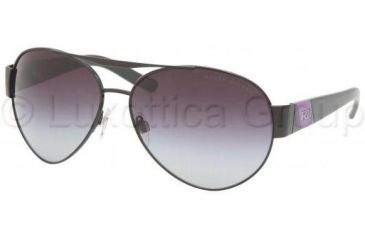 Image of Ralph Lauren RL7032 Sunglasses 90038G-6214 - Black Gray Gradient
