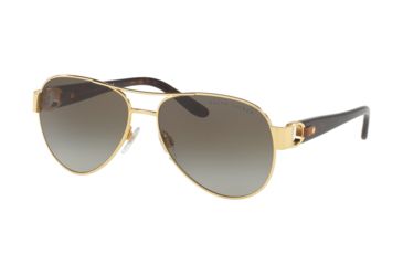 Image of Ralph Lauren RL7047Q Progressive Prescription Sunglasses RL7047Q-90048E-58 - Lens Diameter 58 mm, Frame Color Shiny Gold